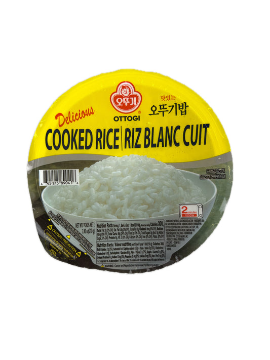 COOKED RICE -RIZ BLANC CUIT