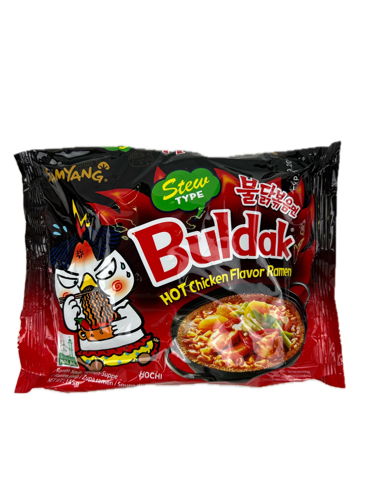 Buldak HOT Ramen mit Hühnergeschmack - 145g