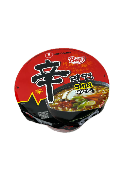 Nong Shim Instant Noodles, Shin Ramyun, Big Bowl