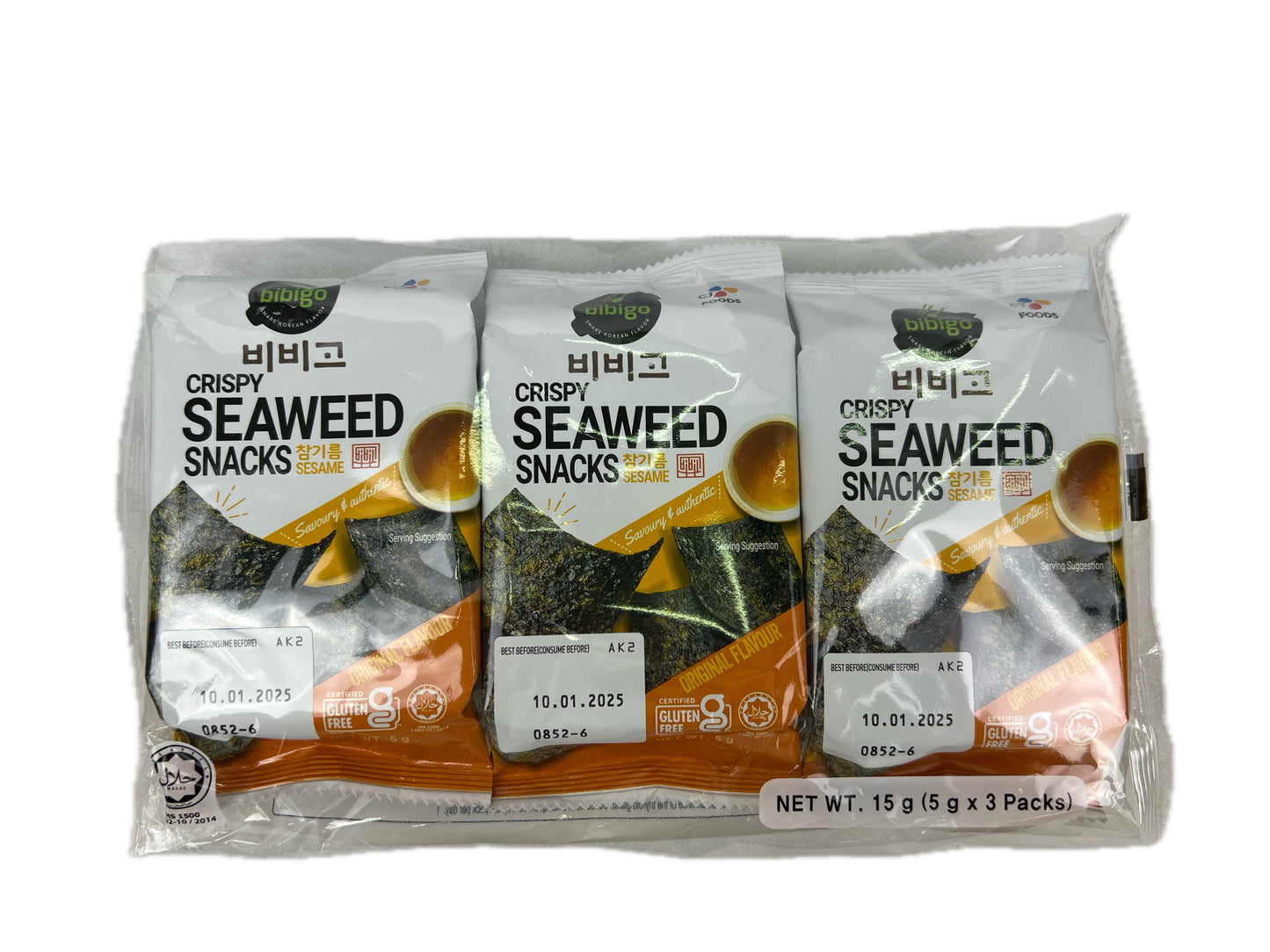 Crispy Seaweed snack original flavour