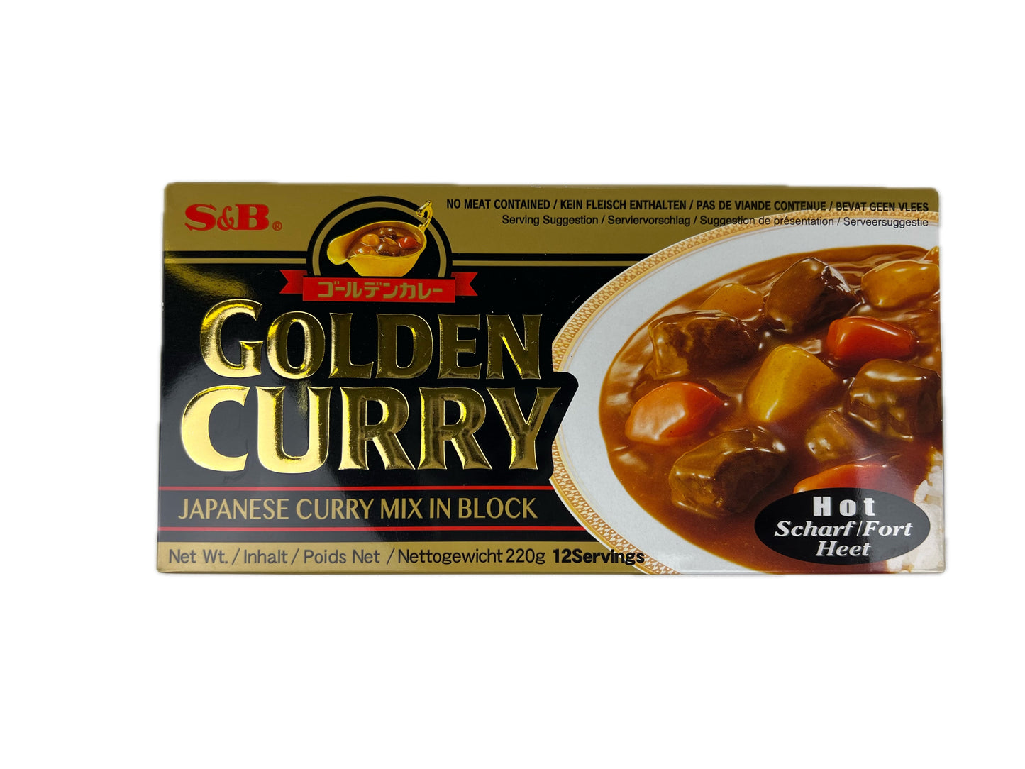 S&B Golden Curry mild – Japanese spice mixture for preparing curry dishes